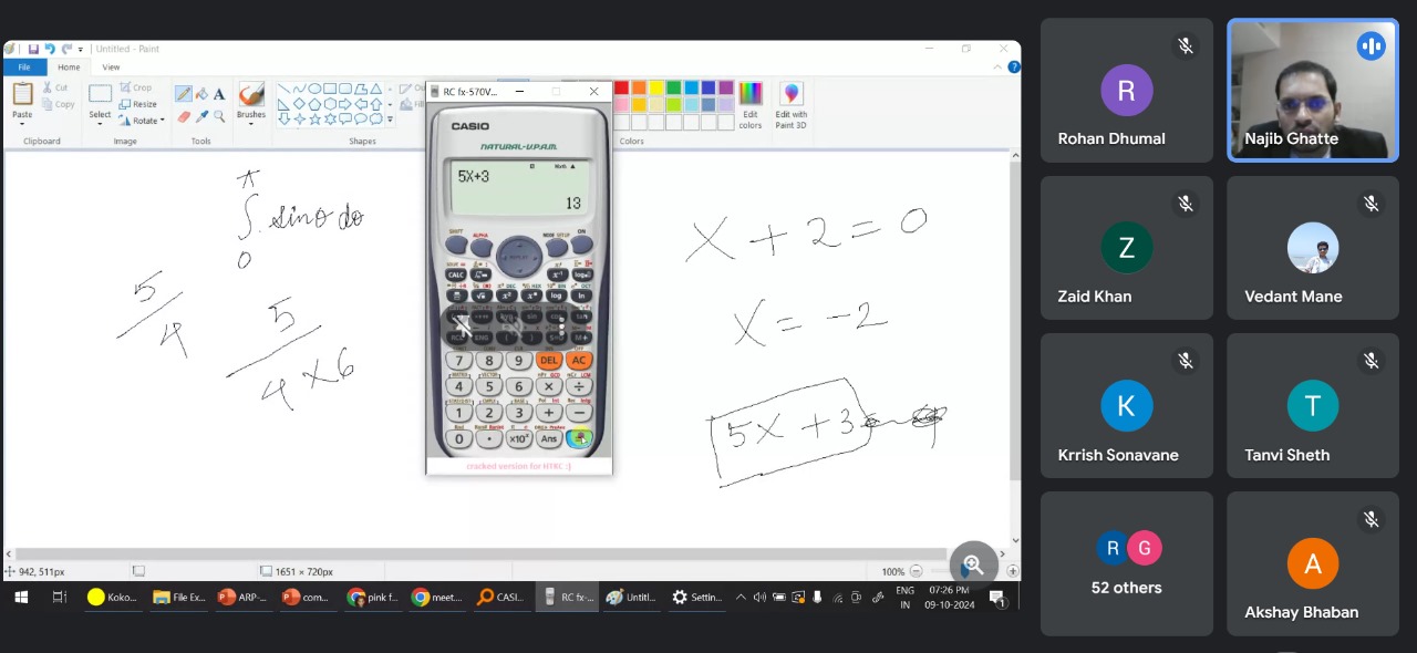 Calculator Workshop Image